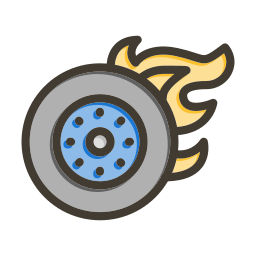 Fire wheel icon