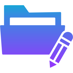 Folder edit icon