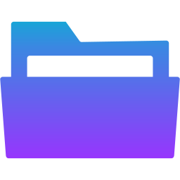 Open folder icon