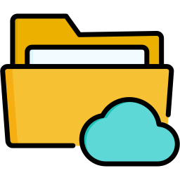 Cloud folder icon