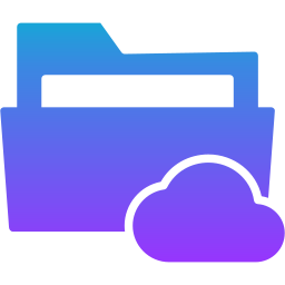 Cloud folder icon