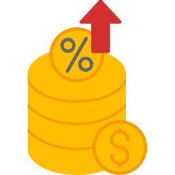 Interest rate icon