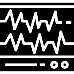 Electrocardiogram icon