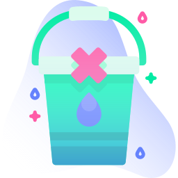 Water bucket icon