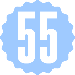 Fifty five icon