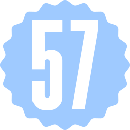 Fifty seven icon