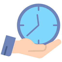 Time savings icon