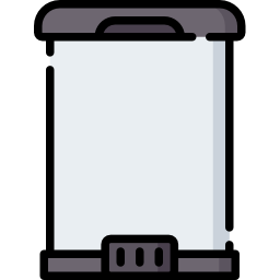 Trash can icon