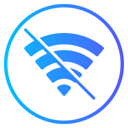 nessuna connessione wi-fi icona