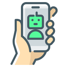 Chat bot icon