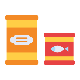 Canned food icon