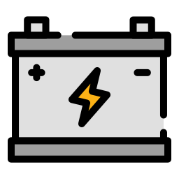 Car battery icon