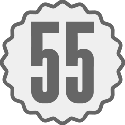 Fifty five icon