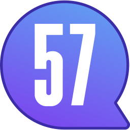 Fifty seven icon