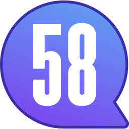 Fifty eight icon