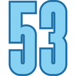 Fifty three icon