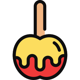 Candy apple icon