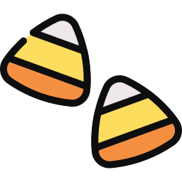 Candy corn icon