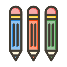 Color pencils icon