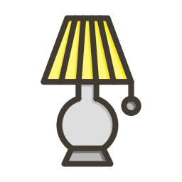 Table lamp icon