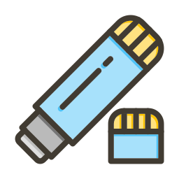 Glue stick icon