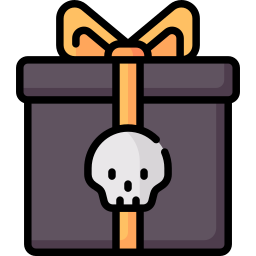 Halloween gift icon