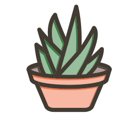 Aloe vera icon