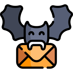 Halloween mail icon