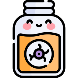 Eye jar icon