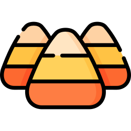 Candy corn icon