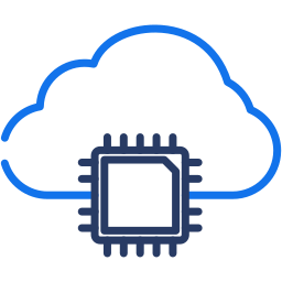 Cloud computing icon