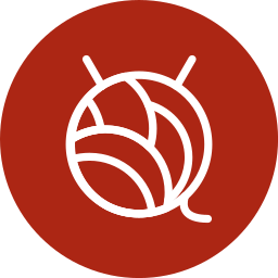 Wool ball icon