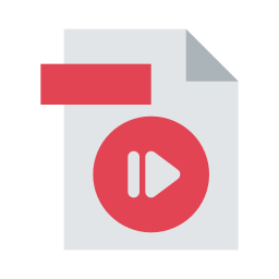 Multimedia file icon