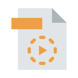 Multimedia file icon