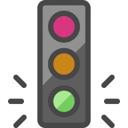 Traffic light icon