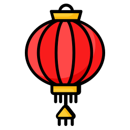 chinesische lampe icon