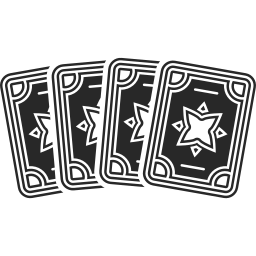 Card deck icon