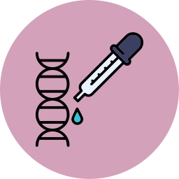 modificazione genetica icona