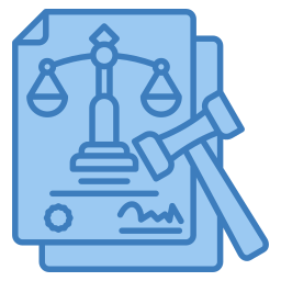 Legal document icon