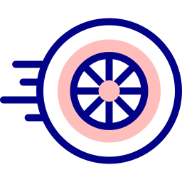 gara automobilistica icona