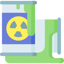 Nuclear waste icon