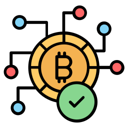 Bitcoin accepted icon