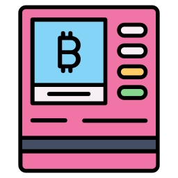 Bitcoin atm icon