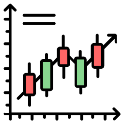 Candlestick chart icon