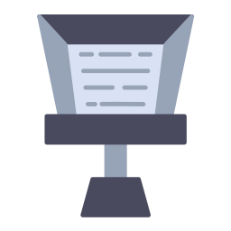 teleprompter icon