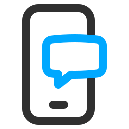 Phone chat icon