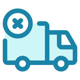 Cancel delivery icon