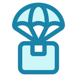 Drop shipping icon