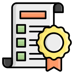 Certificate icon