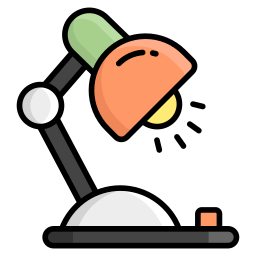 Table lamp icon